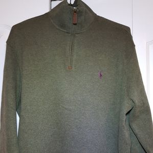 Polo Ralph lauren mens green sweater
